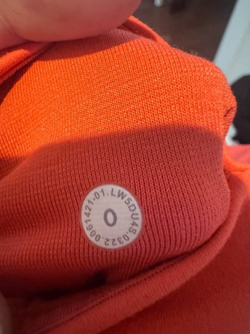 lululemon High-Rise Leggings with Side Pockets – Size 0 – Coral